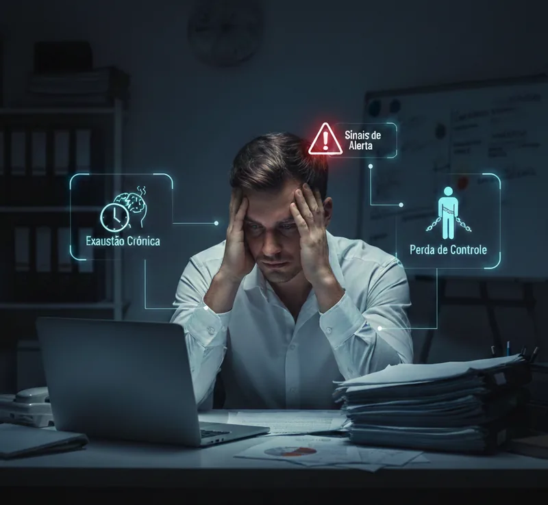 Burnout não é frescura: como reconhecer a exaustão antes que ela te paralise